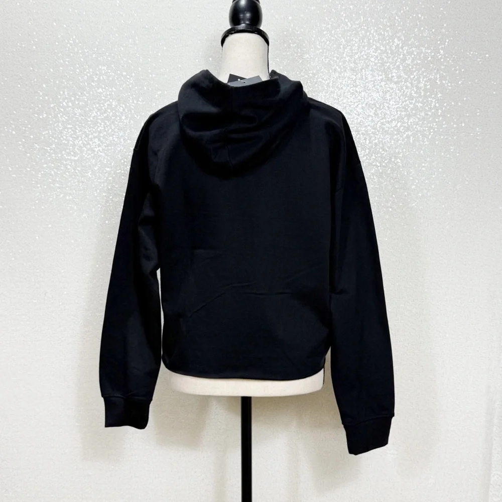 PLAYBOY Black Hoodie with Silver Accents - Picture 8 of 10